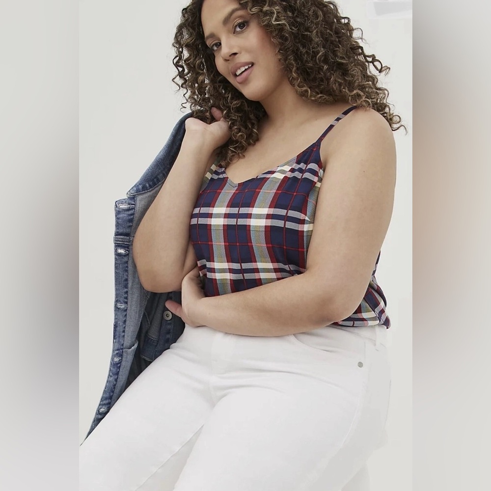 NWT TORRID AVA STRETCH CHALLIS CAMI WOMEN’S SIZE 5X SLEEVELESS